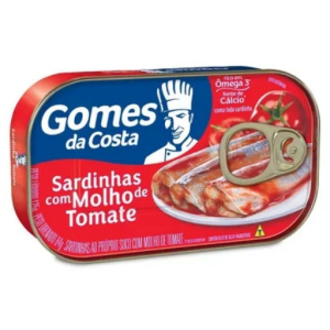 imagem do produto SARDINHA COM MOLHO DE TOMATE GOMES DA COSTA 125G