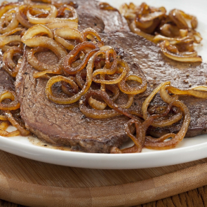 imagem do produto Bife acebolado