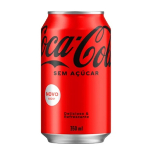 imagem do produto Coca cola zero 350Ml