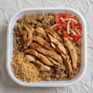 imagem do produto Baião com Filé de Frango Grelhado