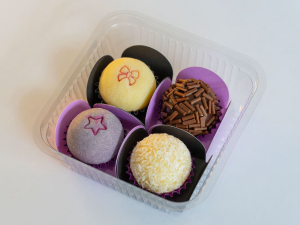 imagem do produto Caixa De 4un De Brigadeiro Tradicionais Sortidos