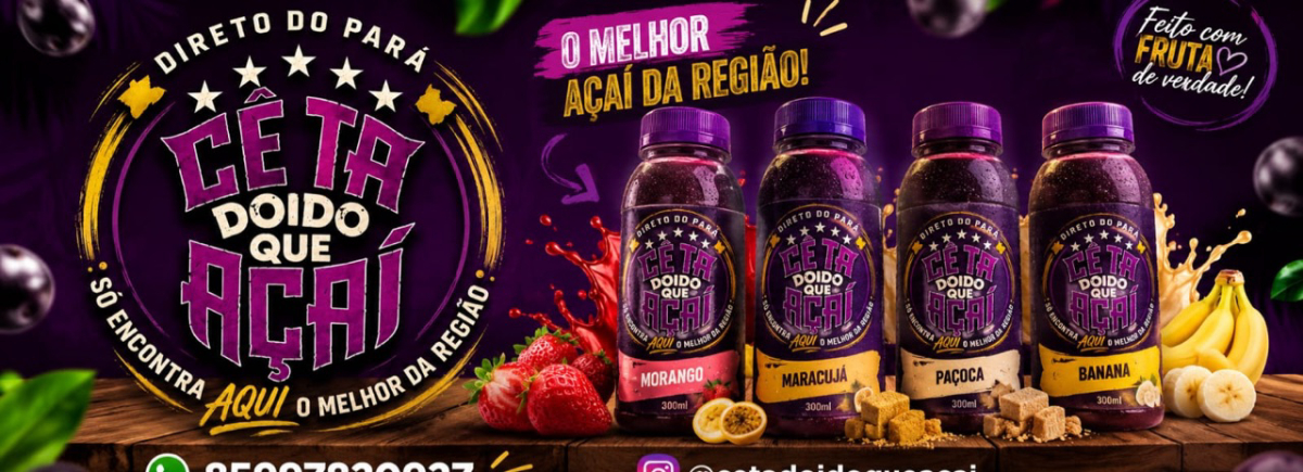 CÊTADOIDOQUEAÇAÍ capa