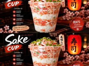 imagem do produto Promoção Especial Temaki De Salmao No Copo
