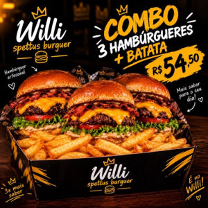 imagem do produto Combo 2 mas hambúrguer