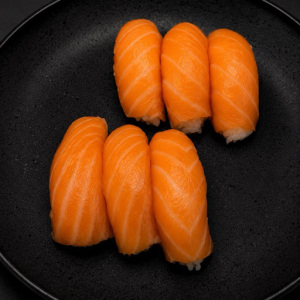 imagem do produto Sushi de salmão - 6 unidades