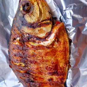 imagem do produto Peixe assado na grelha, Tabatinga 🐟