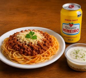 imagem do produto Combo Completinho- Espaguete + Mineiro + sobremesa