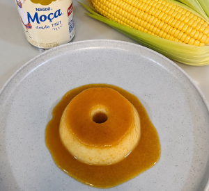 imagem do produto Pudim Gourmet de Leite Moça com Milho Verde