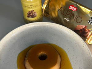 imagem do produto Pudim Gourmet de Leite Moça com Alpino