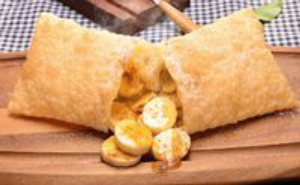 imagem do produto Banana com chocolate Branco