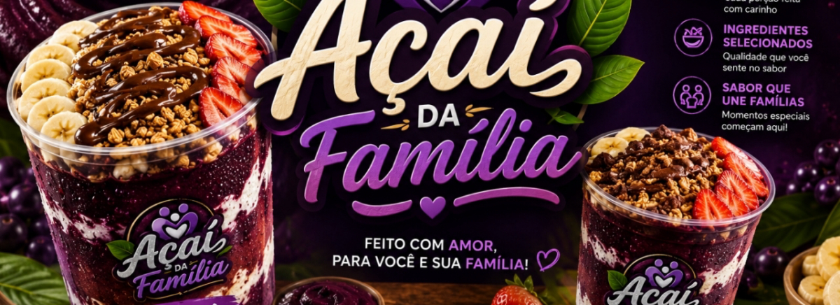 Açaí Da Família capa
