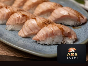 imagem do produto Niguiri Salmão Flambado(10unid)