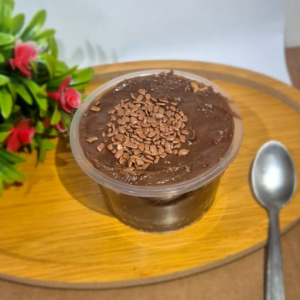imagem do produto Bolo de pote sabor brigadeiro tradicional