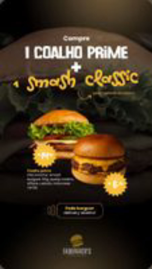 imagem do produto Coalho prime + smash classic