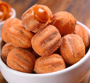 imagem do produto 10 Mini Churros Recheio Doce de Leite - Porção