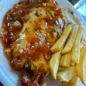 imagem do produto Parmegiana de frango na lenha