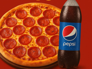 imagem do produto Pizza Media + Refrigerante 1 Litro