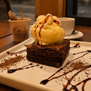imagem do produto Brownie com sorvete de creme
