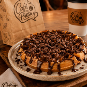 imagem do produto Waffle com chocolate