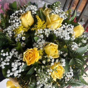 imagem do produto Buquê 6 rosas amarelas