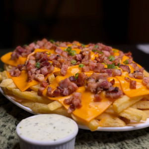 imagem do produto Batata Frita com Cheddar e Bacon