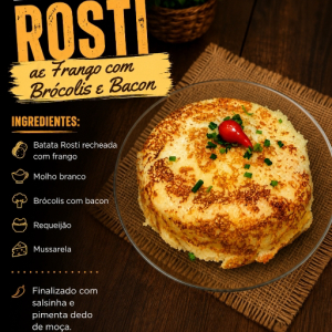 imagem do produto Rosti Frango com Brócolis e Bacon