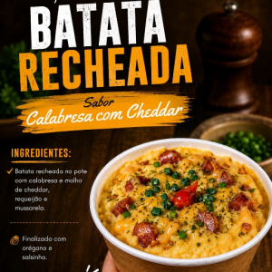 imagem do produto Pote Calabresa com Cheddar