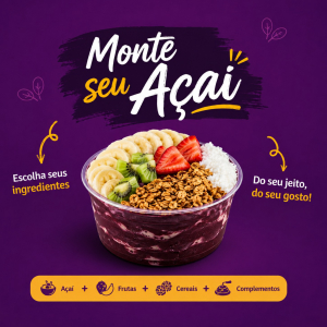 imagem do produto MONTE O SEU AÇAÍ