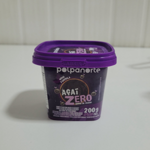 imagem do produto Açaí ZERO Adição de Açúcar Polpanorte Pote 200G - cópia