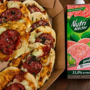 imagem do produto 30 mini pizza + suco 1l