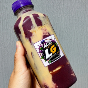 imagem do produto Batida de açaí com paçoca e mousse de amendoim 