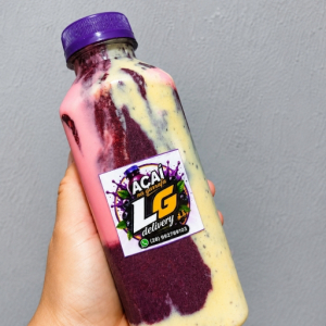 imagem do produto Batida de açaí morango com maracujá 