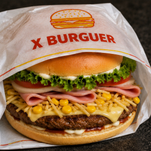 imagem do produto X - BURGUER