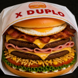 imagem do produto X - DUPLO