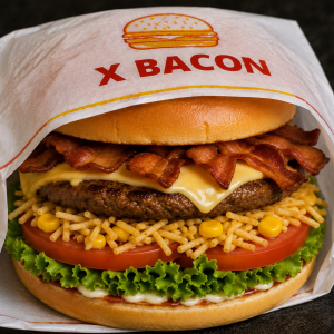 imagem do produto X - BACON