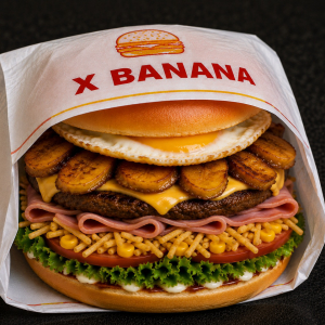 imagem do produto X - BANANA