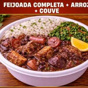 imagem do produto Marmita de feijoada ( tudo junto)