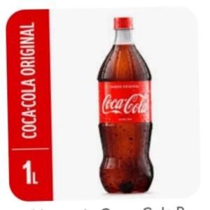 imagem do produto Coca cola gelada 1 L
