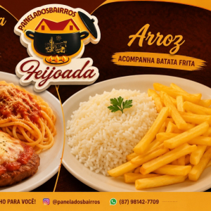 imagem do produto Filé à parmegiana arroz de carne