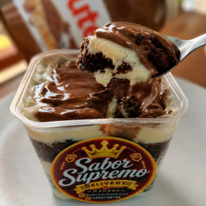 imagem do produto Bolo no pote ninho com Nutella