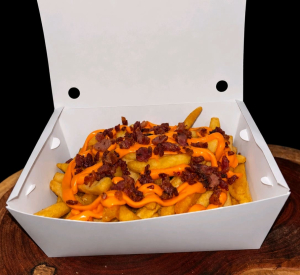 imagem do produto Batata Frita 300g com Molho Cheddar e Bacon