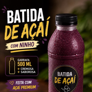 imagem do produto BATIDA AÇAÍ 500ML