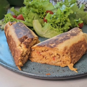 imagem do produto BURRITO ARTESANAL FRANGO CREMOSO + SUCO 🥤