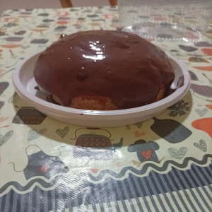 imagem do produto Bolo de cenoura com cobertura de chocolate derretido