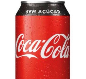 imagem do produto Coca cola zero 350ml lata