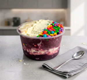 imagem do produto Açaí Confete - 1 Litro - Alegria da Familia