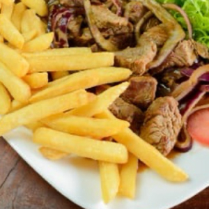 imagem do produto Fritas com bife