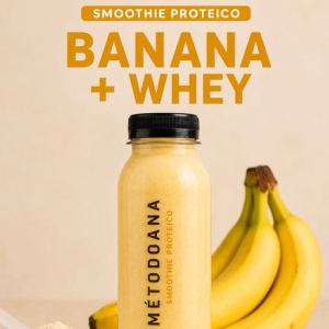 imagem do produto Banana + whey + leite desnatado 