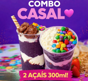 imagem do produto Combo Casal | 2 Açaís 300ml