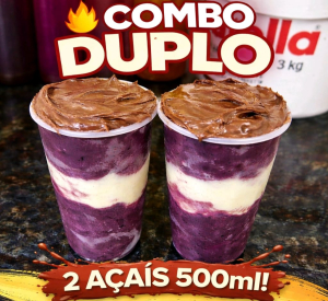 imagem do produto Combo Duplo | 2 Açaís 500ml